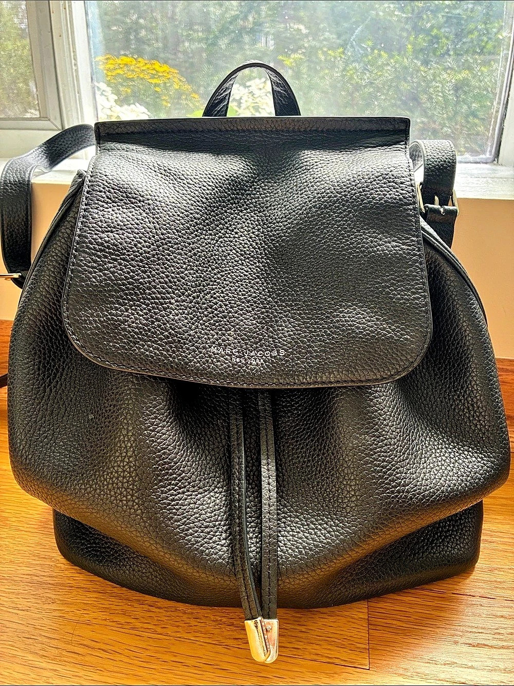 Marc Jacob’s Women's Black Cow Leather Backpack
